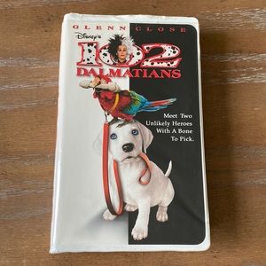 2000 Original Disney's "102 Dalmatians" VHS Tape